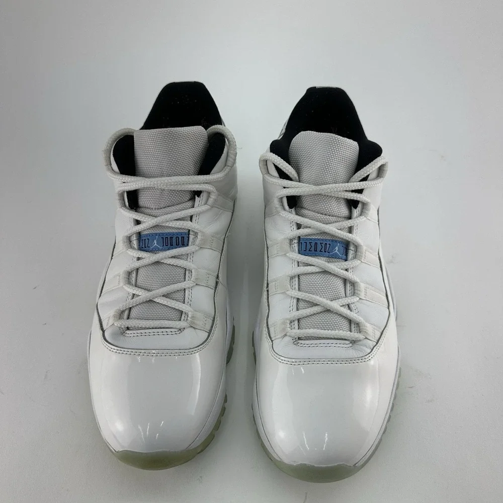 Nike Air Jordan 11 Retro Low Legend Blue Size 13 White AV2187-117 OG Box